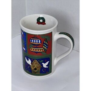 Fine Works Designs 1997 Limited Edition 12oz Holiday Coffee/Tea Mug Vintage!